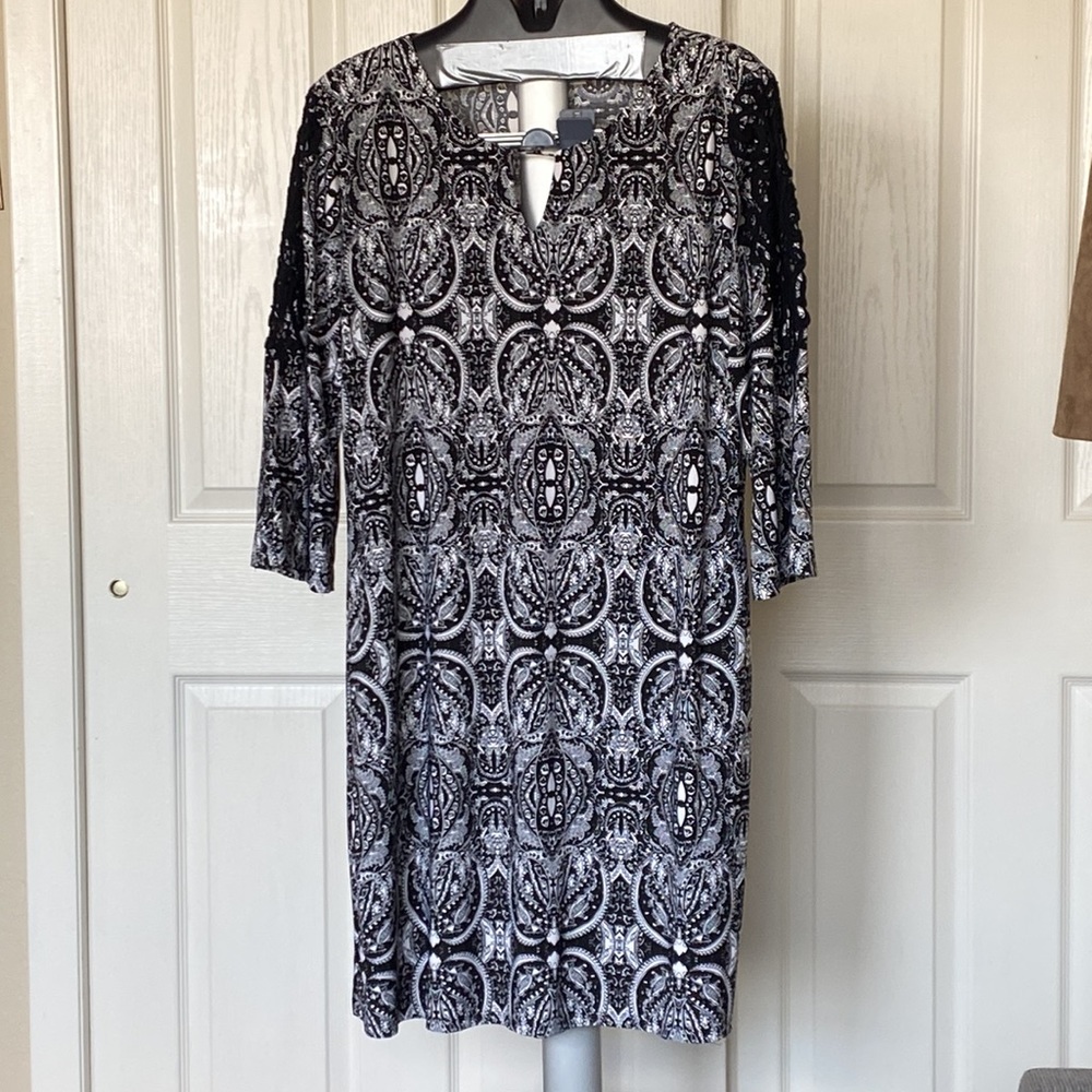 TACERA Tribal Print Dress